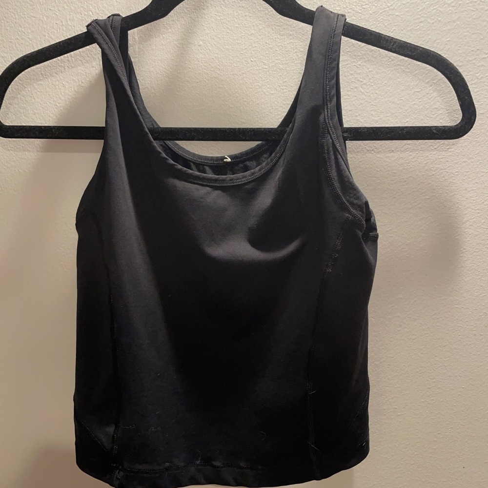 Lululemon black tank top